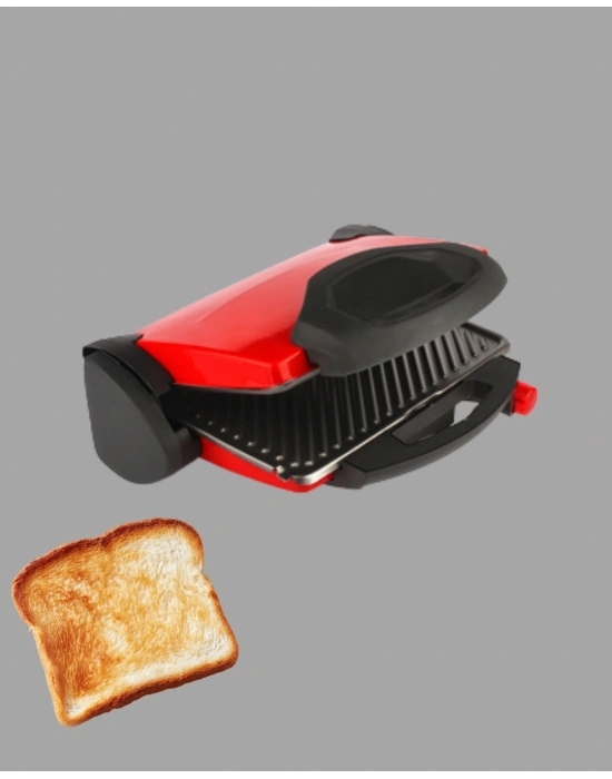 ® 2000 Watt Teflon Tost Makinesi – Geniş Plaka, Ayarlanabilir Isı, Kolay Temizlik