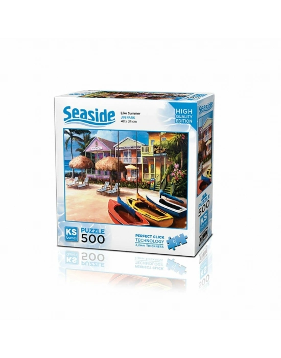 ® 20044 Welcome to Beach Like Summer 500 Parça Puzzle -KSPuzzle
