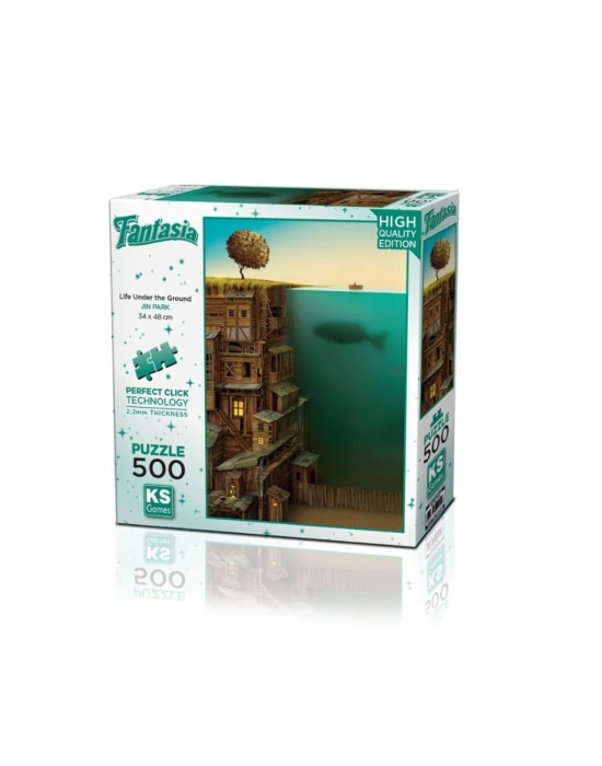 ® 20045 Yer Altında Yaşam 500 Parça Puzzle - Puzzle