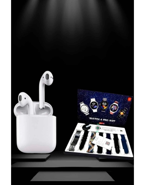 ® 2025 Model Akıllı Saat ve 2.Nesil TWS Bluetooth Kulaklık Yüksek Ses Kaliteli