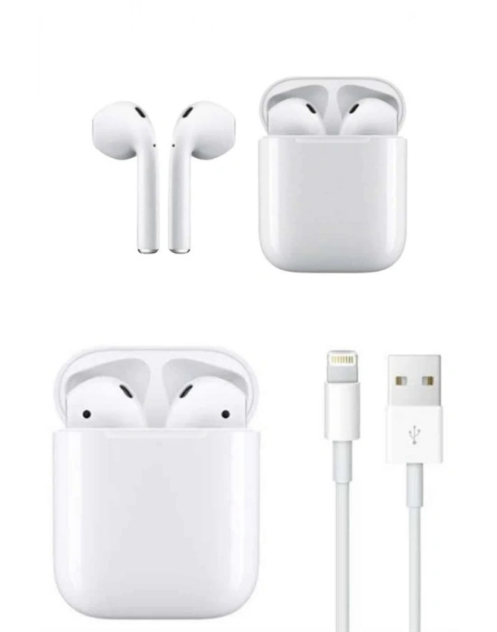 ® 2025 Model Çağrı Cevaplayabilen Bluetooth Kulaklık Beyaz Dokunmatik Kontrol