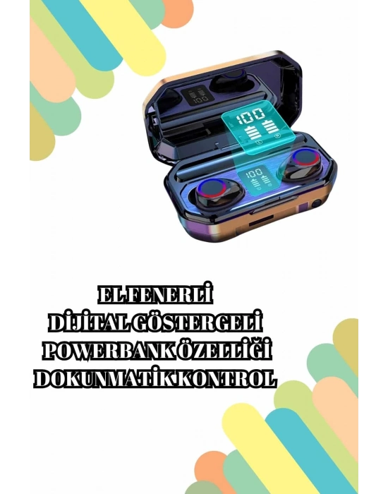 ® 2025 Model Çok Kordonlu Akıllı Saat ve Bluetooth Kulaklık El Fenerli