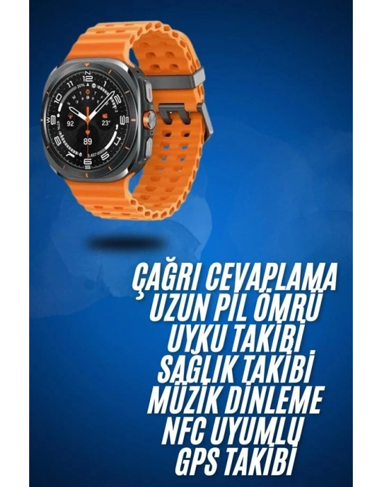 ® 2025 Model Gelişmiş Özellikli Nabız Sensörlü Spor Takibi Yapabilen Titreşimli Saat