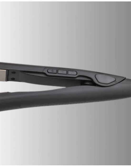 ® 2025 Seri Profesyonel Isı Ayarlı Titanyum Kaplama Saç Düzleştirici Dijital Ekranlı