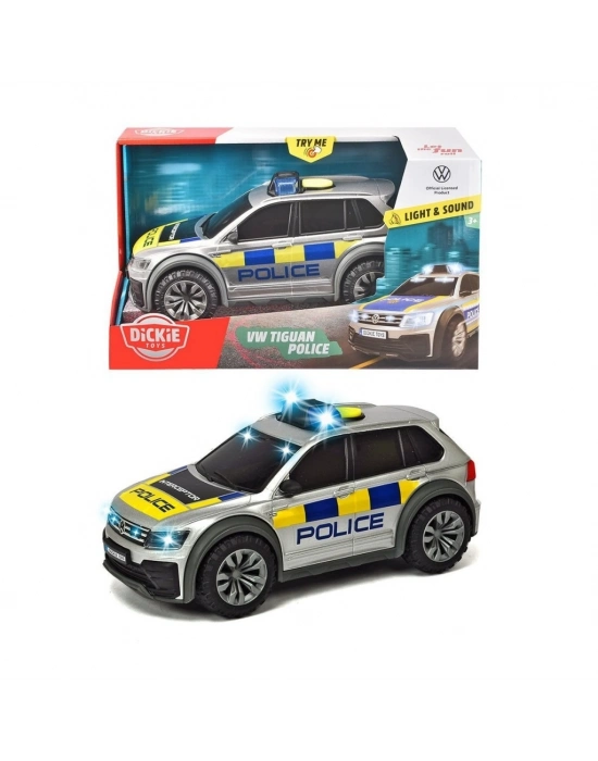 ® 203714013038 Sesli ve Işıklı Uluslararası Polis Arabası -Dickie