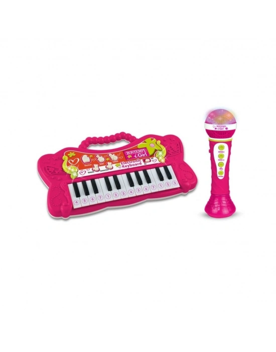 ® 2172 Elektronik Mikrofonlu Işıklı Org 24 Tuş -