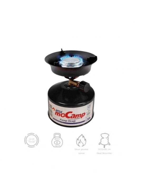 ® 220 gr Gaz Tüpüyle 4 Saat Yanabilen Verimli Kamp Ocağı