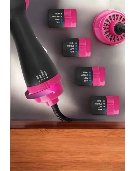 ® 220°C’ye Kadar Isınan, Hacim ve Yıpranma Karşıtı Profesyonel Fön Tarağı