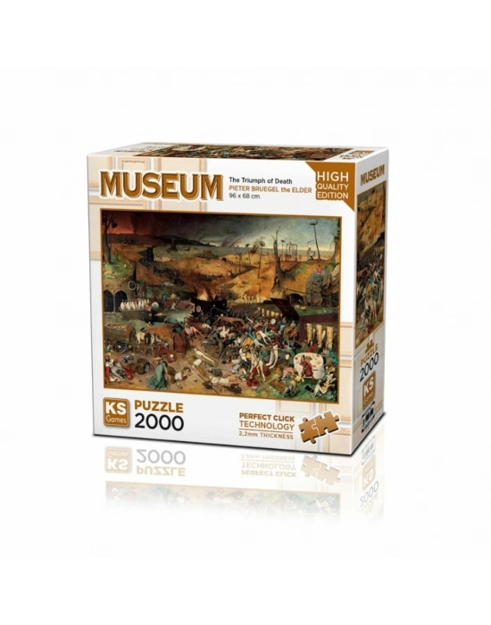®  22524 The Triumph Of Death 2000 Parça Puzzle -KS Puzzle