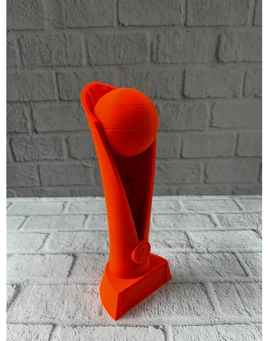 ® 23cm Turuncu Basketbol Kupa Biblo Modern Ödül Dekor Ürünü