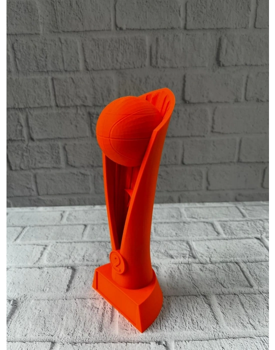 ® 23cm Turuncu Basketbol Kupa Biblo Modern Ödül Dekor Ürünü