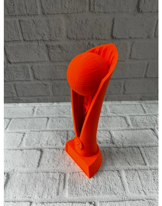 ® 23cm Turuncu Basketbol Kupa Biblo Modern Ödül Dekor Ürünü