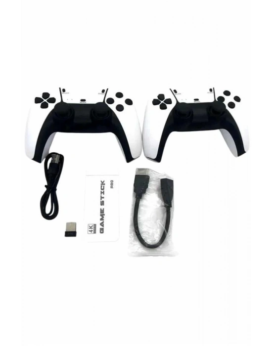 ® 2.4 GHZ Oyun Konsolu Çift Konsol 4K Ultra Hd Game Stick