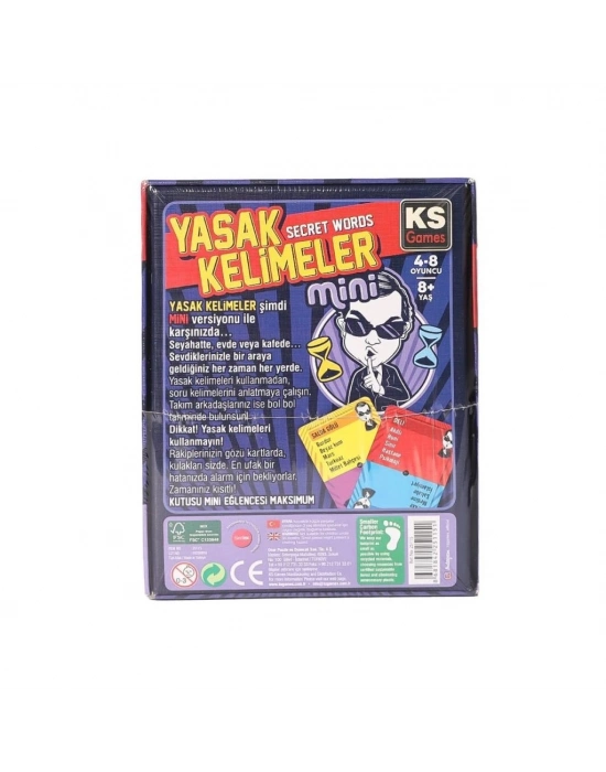 25115 Mini Yasak Kelimeler Oyunu -KS Games