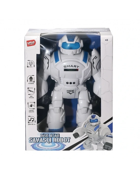 ®  27115 Kumandalı Disk Atan Süper Robot -Birliktoys