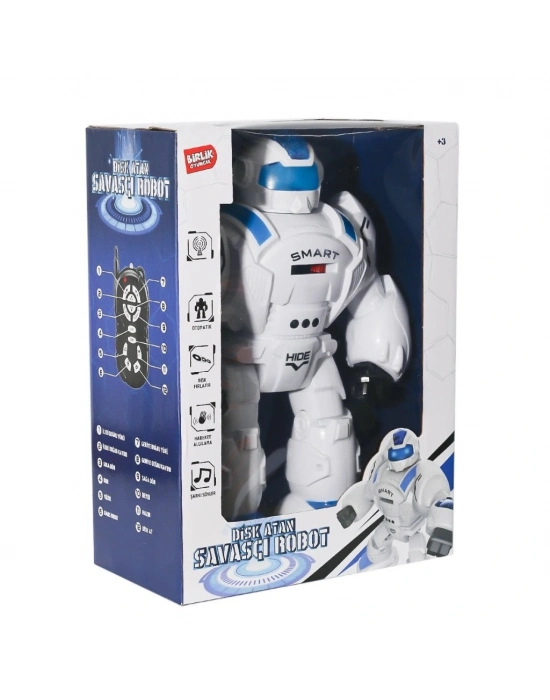 ®  27115 Kumandalı Disk Atan Süper Robot -Birliktoys