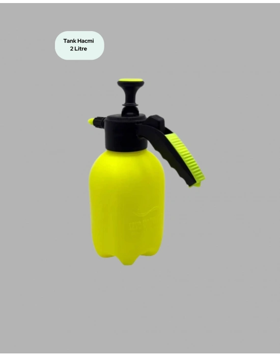 ® 2L Bahçe ve Araç Temizlik Pompası Bakır Uçlu Basınçlı Sprey