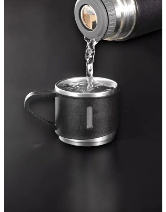 ® 3 BARDAKLI TERMOS SETİ