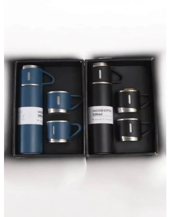 ® 3 BARDAKLI TERMOS SETİ