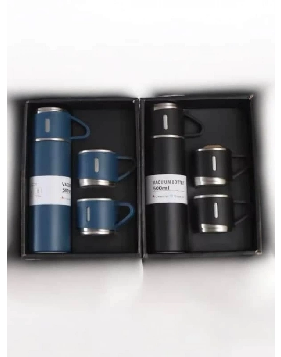 ® 3 BARDAKLI TERMOS SETİ