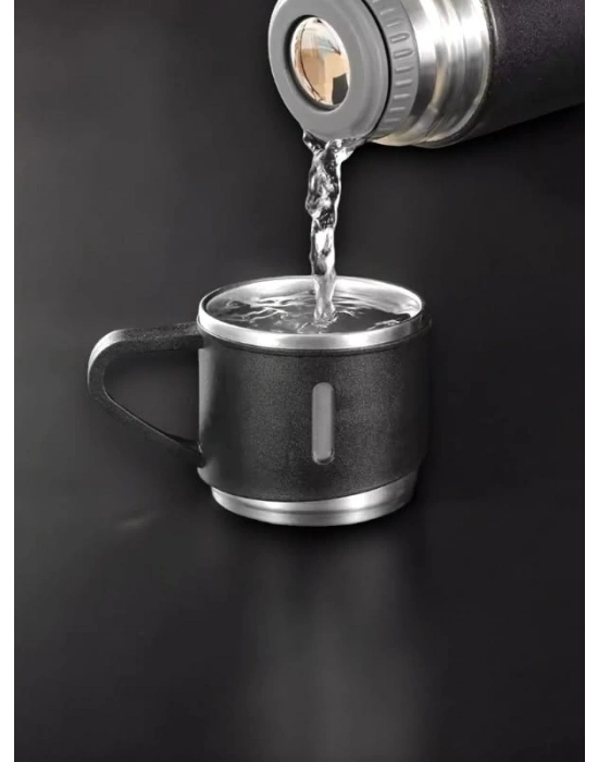 ® 3 BARDAKLI TERMOS SETİ