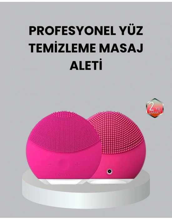 ® 3 Fonksiyonlu Yüz Temizleme ve Masaj Cihazı – Su Geçirmez, Şarjlı, Ölü Deri Temizleyici ve Cilt Yenileyici