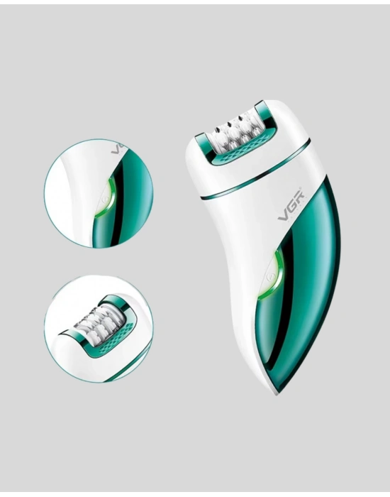 ® 3 in 1 Epilatör Metal Başlıklı IPX5 Su Geçirmez 90 Dakika Şarjlı Epilasyon Cihazı