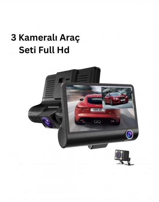 ® 3 Kameralı Araç DVR