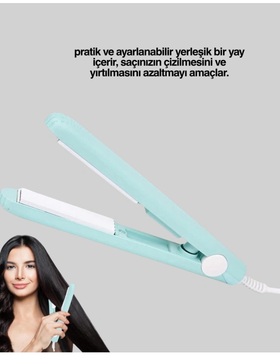 ® 30 Saniyede Isınan PTC Teknolojili Saç Şekillendirici – Sabit Isı Kontrollü, Hızlı Performans