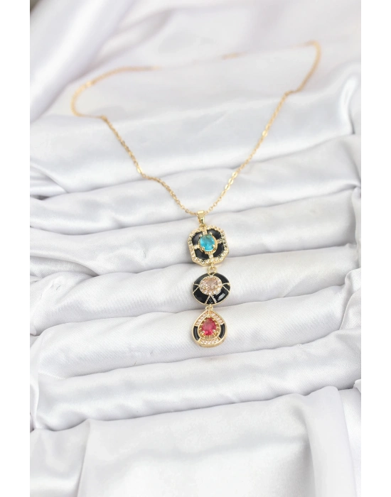 ® 316L Çelik Vintage Model Kadın Kolye