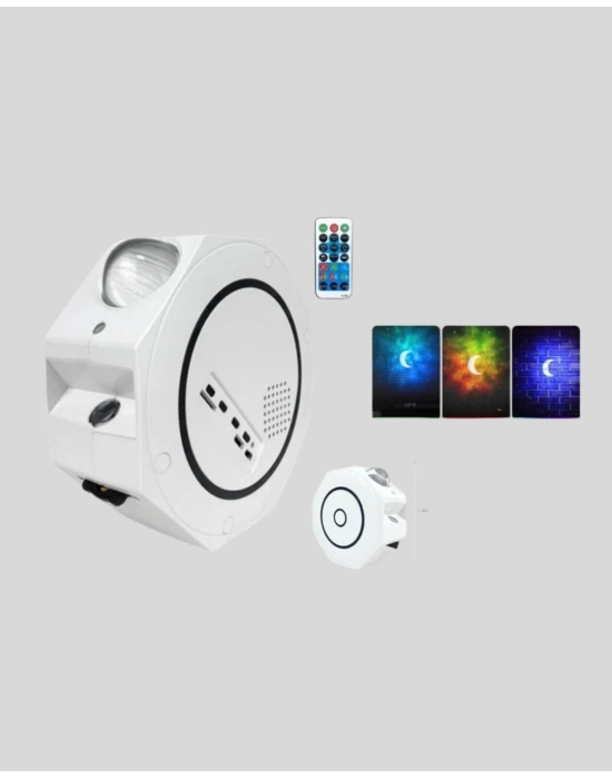 ® 360° Döndürülebilir Yıldızlı Gökyüzü Projeksiyon Gece Lambası