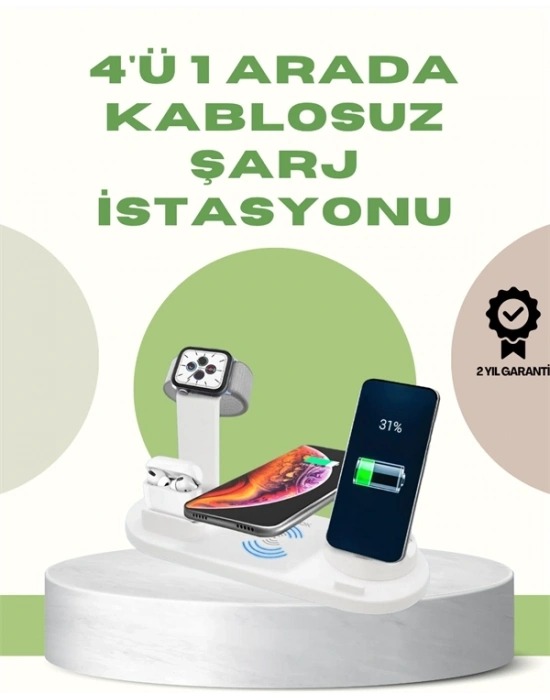 ® 360° Döner Bağlantı Noktalı Kaymaz Taban – Akıllı Şarj Teknolojisiyle Donatılmış Geniş Uyumluluk