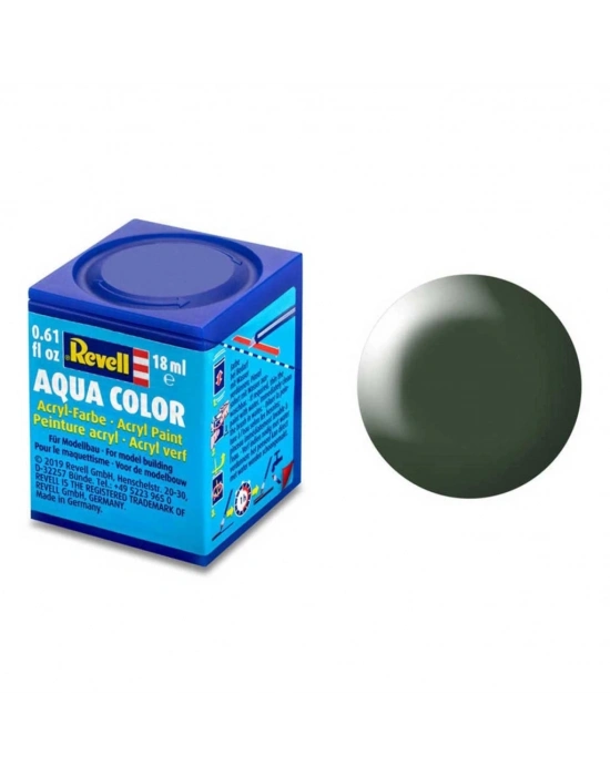 363 - Aqua Color Dark Green - Silk Boya - 18 ml