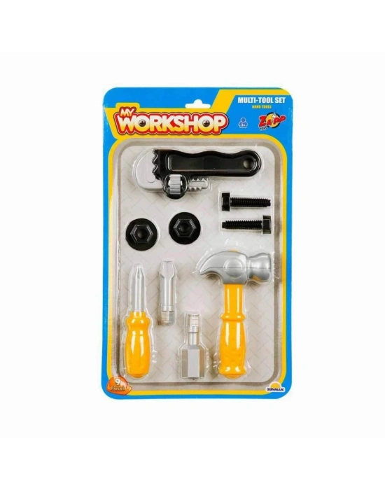 ® 3719 Zapp Toys My Workshop Tamir Seti 9 Parça -