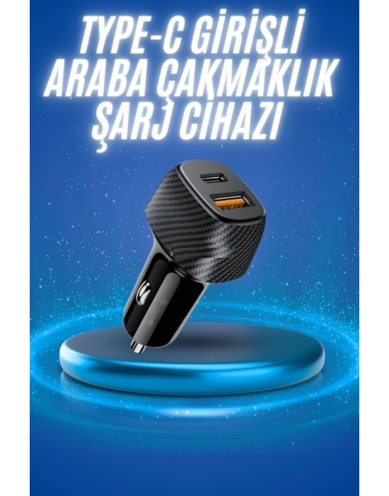 ® 38W Oto Çakmaklık Araç Içi Şarj Cihazı Hızlı Şarj Uzun Ömürlü