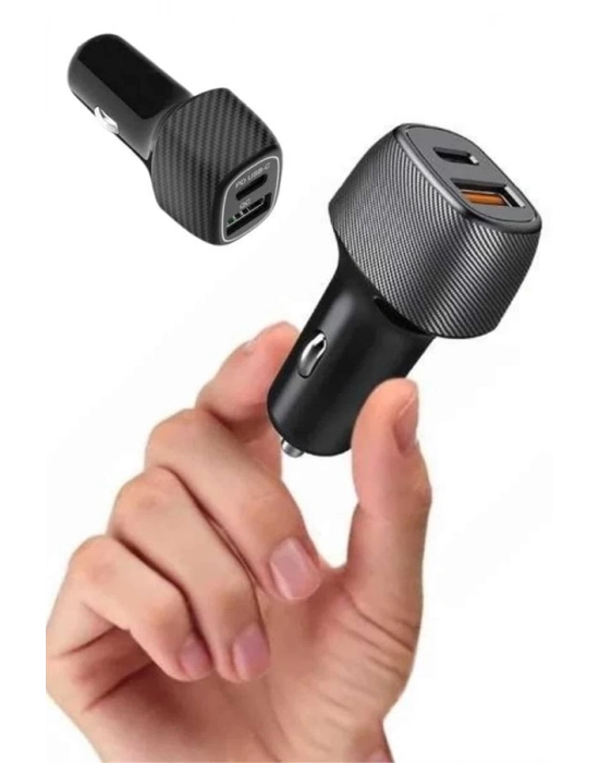 ® 38W Oto Çakmaklık Araç Içi Şarj Cihazı Hızlı Şarj Uzun Ömürlü
