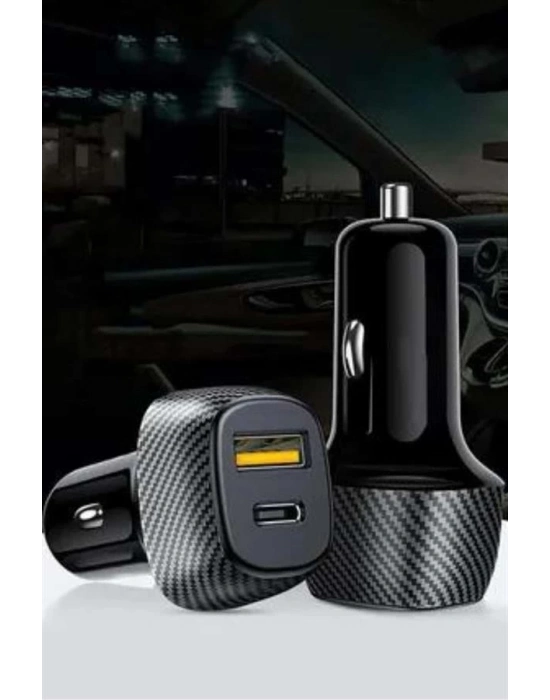 ® 38W Oto Çakmaklık Araç Içi Şarj Cihazı Hızlı Şarj Uzun Ömürlü