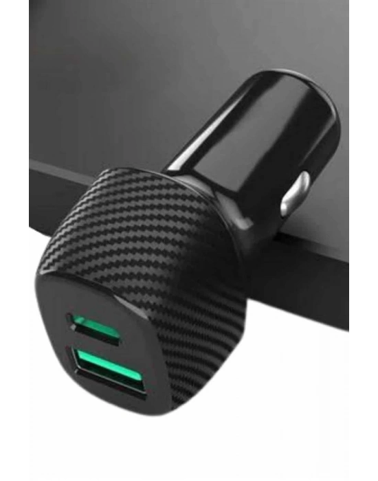 ® 38W Oto Çakmaklık Araç Içi Şarj Cihazı Hızlı Şarj Uzun Ömürlü