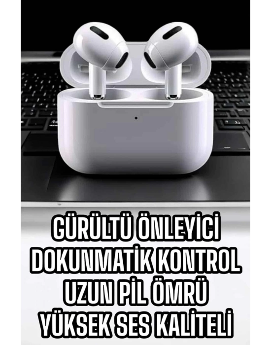 ® 3.Nesil TWS Bluetooth Kulaklık Mikrofonlu ANC Özelliği Dokunmatik Kontrol