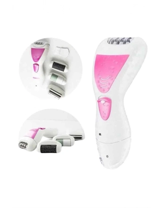 ® 4 Başlıklı Bakım Cihazı Epilatör Tüy Alma Makinesi Topuk Törpüsü