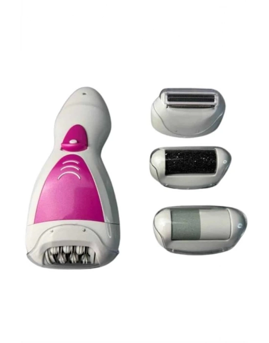 ® 4 Başlıklı Bakım Cihazı Epilatör Tüy Alma Makinesi Topuk Törpüsü