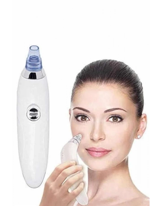 ® 4 Başlıklı Pilli Vakumlu Siyah Nokta Temizleyici Akne Ve Sivilce Önleyici
