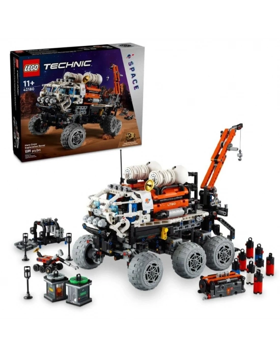 ® 42180  Technic Mars Ekibi Keşif Aracı 1599 parça +11 yaş