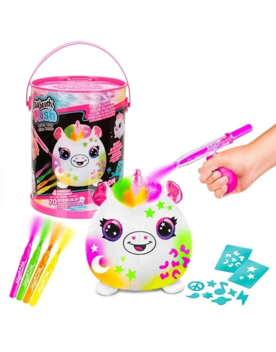 45523 Airbrush Peluş Neon Boyama Seti -