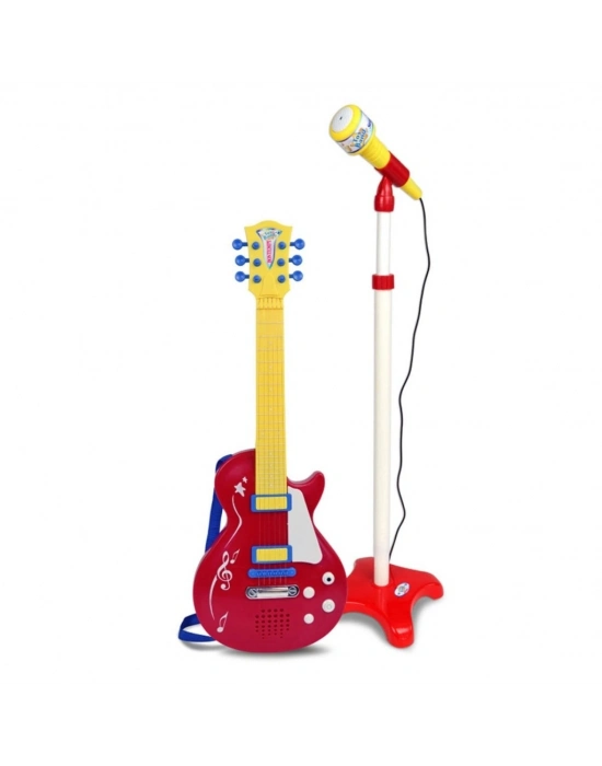 ® 45832 Elektronik Gitar Ayaklı Mikrofon Müzik Seti -