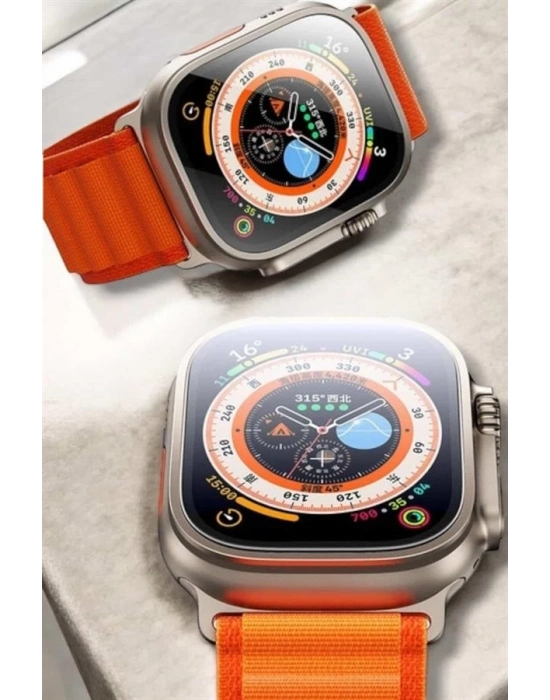 ® 49MM Ekranlı, Kan Basıncı ve Adımsayar Özellikli Bluetooth Akıllı Saat