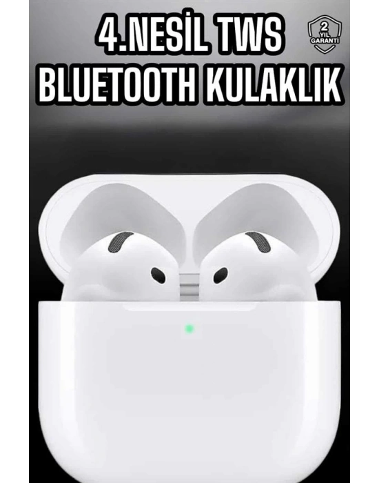 ® 4.Nesil Kaliteli TWS Android ve İOS Uyumlu Mikrofonlu Kulaklık