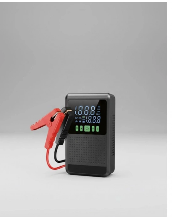 4’ü 1 Arada Jump Starter Hava Kompresörü Powerbank ve LED Fener