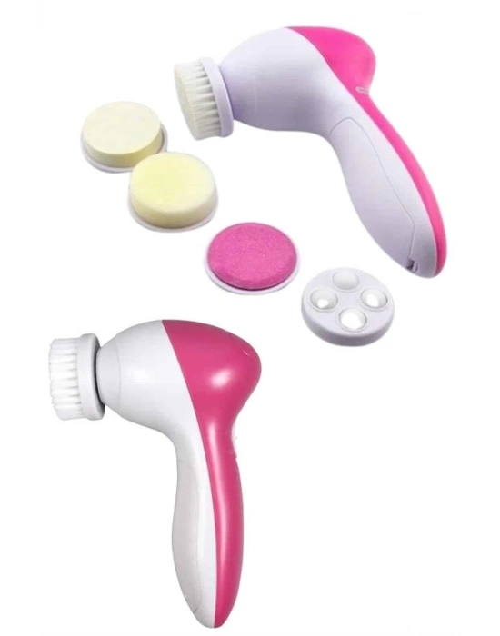 ® 5 Başlıklı Cilt Temizleme Cihazı Ultra Kaliteli Yumuşak Kırşıklık Karşıtı