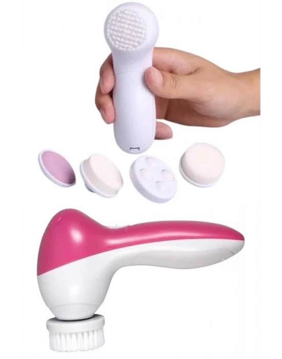 ® 5 Başlıklı Titreşimli Cilt Temizleme Seti Canlandırıcı ve Onarıcı